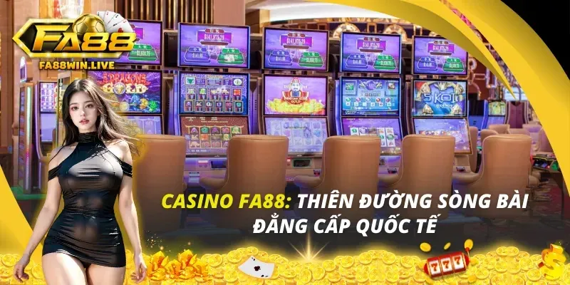 Sảnh casino trực tuyến hấp dẫn