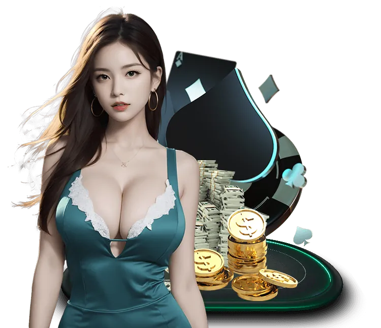 Bàn chơi Baccarat với Dealer xinh đẹp tại casino trực tuyến
